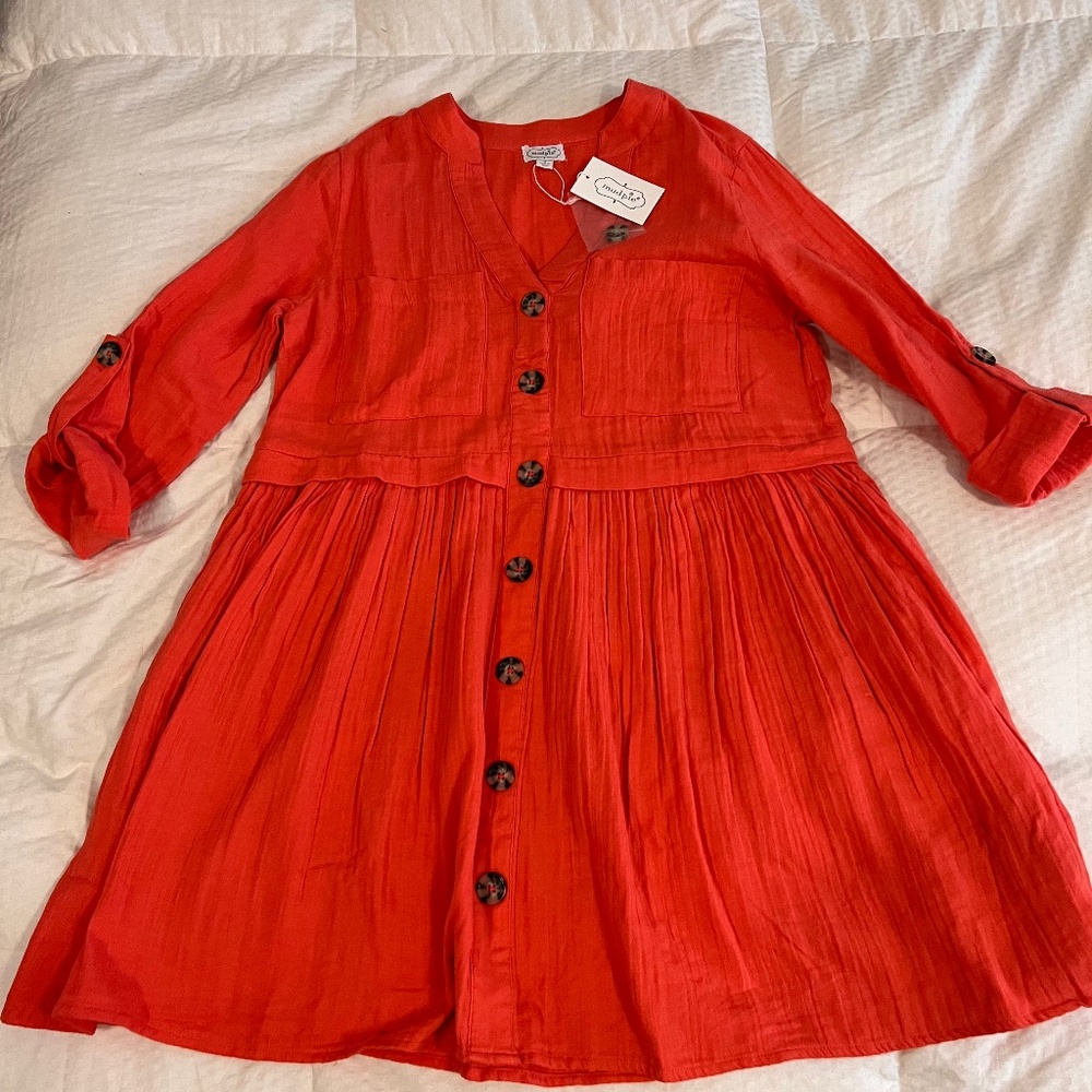 Brand new Mudpie top/dress